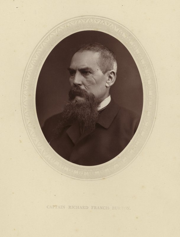 Kapitan Richard Francis Burton autorstwa English School