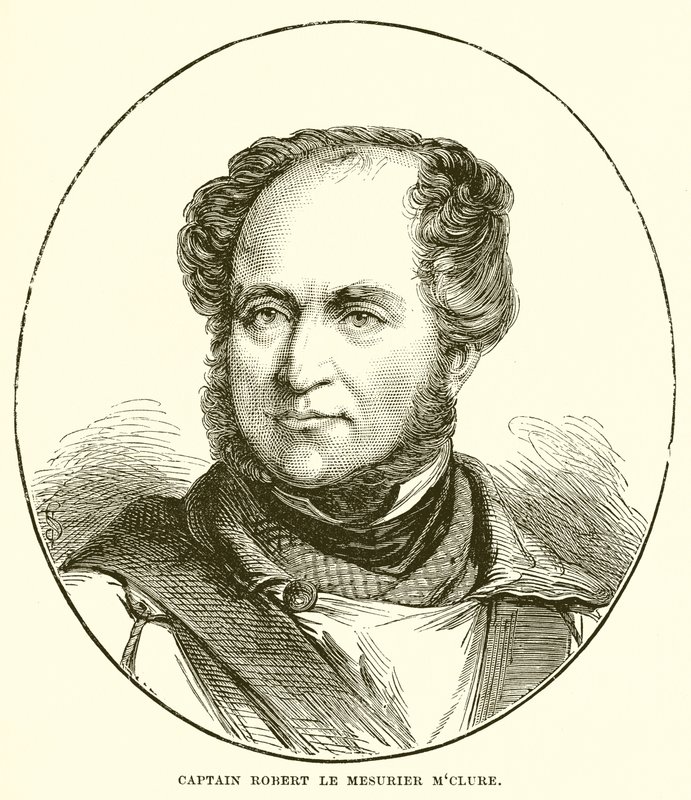 Kapitan Robert le Mesurier MClure autorstwa English School
