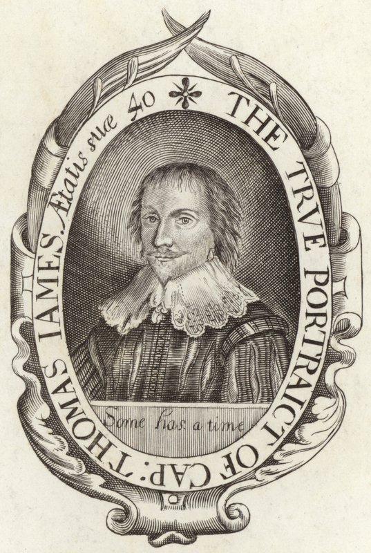 Kapitan Thomas James autorstwa English School