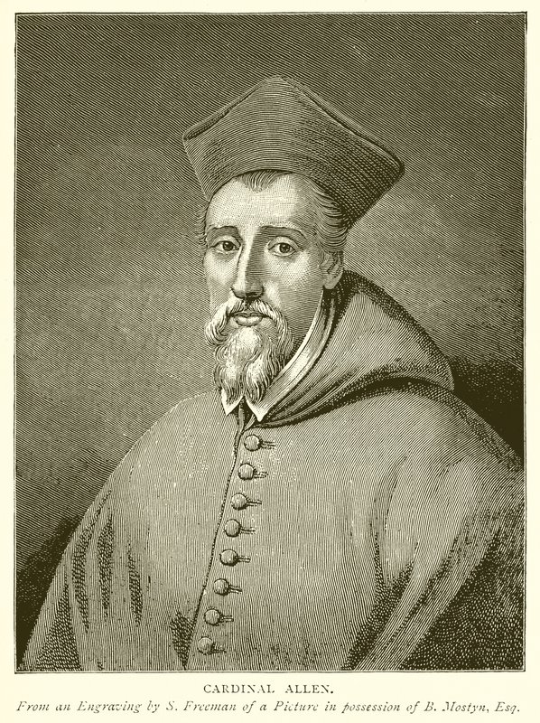 kardynał Allen autorstwa English School
