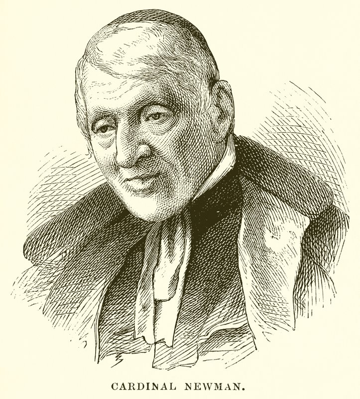kardynał Newman autorstwa English School