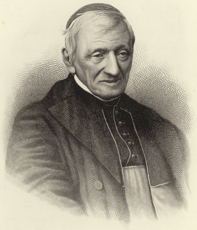 kardynał Newman autorstwa English School