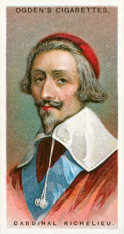 kardynał Richelieu autorstwa English School