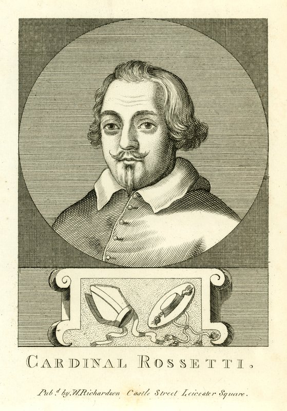 kardynał Rossetti autorstwa English School