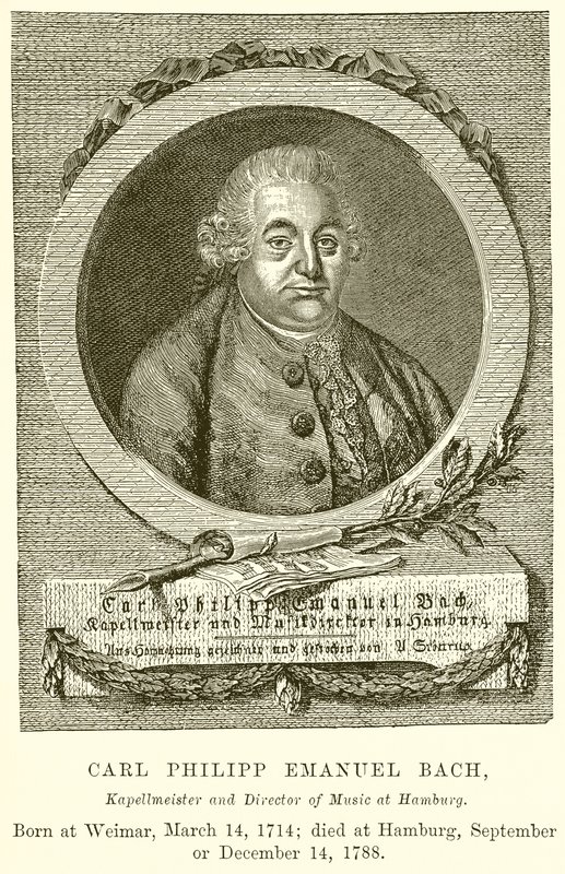 Carl Philipp Emmanuel Bach autorstwa English School