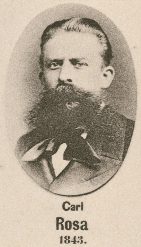 Carl Rosa (grawiura) autorstwa English School