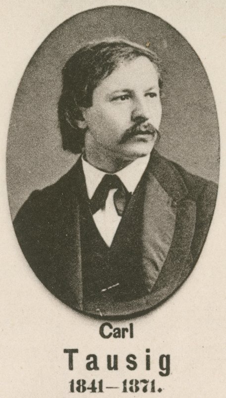 Carl Tausig (grawiura) autorstwa English School
