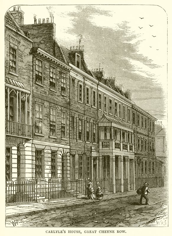 Carlyles House, Great Cheyne Row autorstwa English School