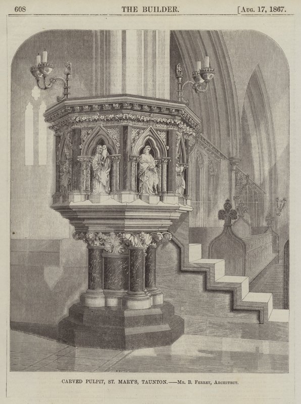 Rzeźbiona Ambona, St Mary