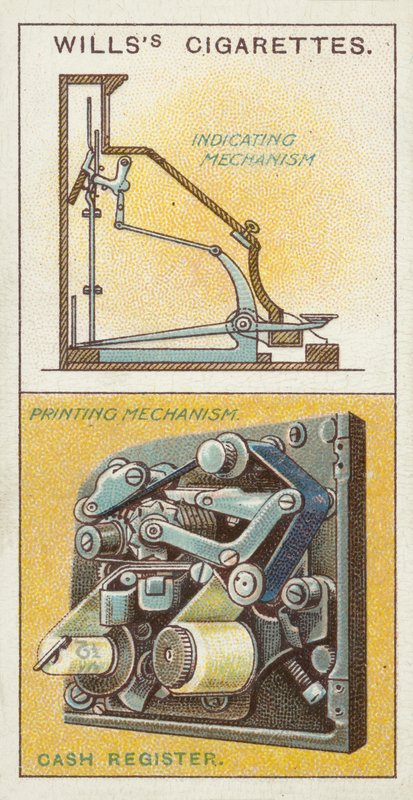 Kasa fiskalna (chromolitho) autorstwa English School