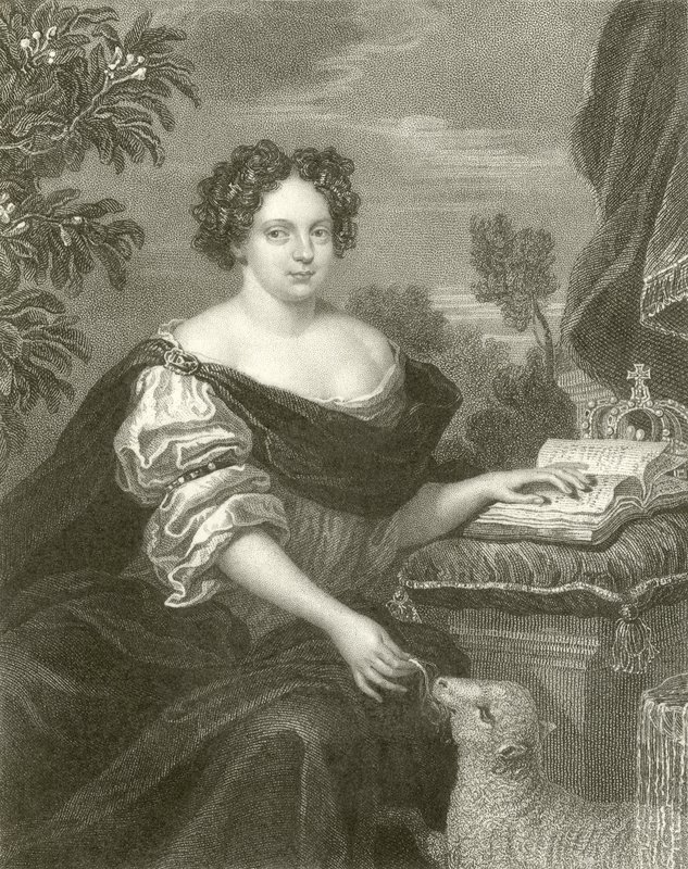 Katarzyna z Braganzy. Królowa Karola II autorstwa English School