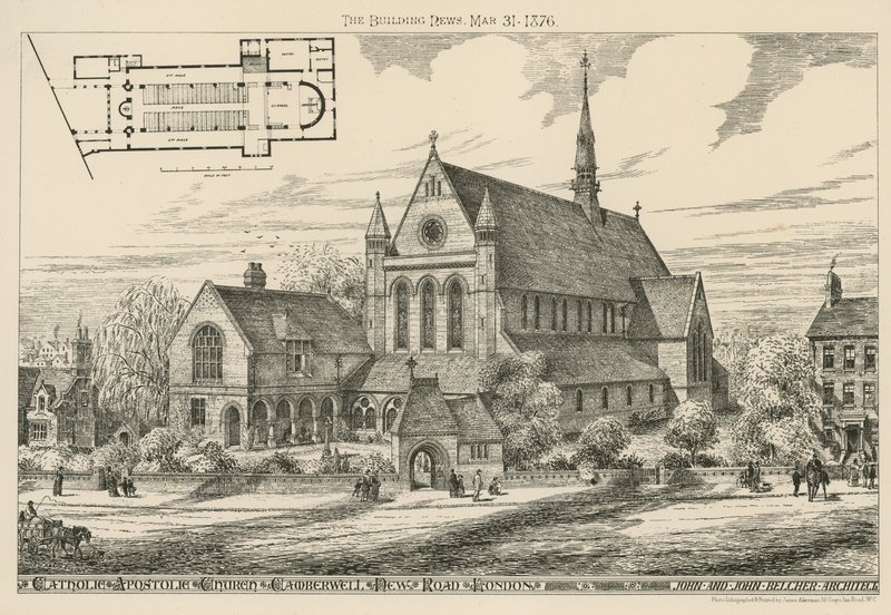 Katolicki Kościół Apostolski w Camberwell autorstwa English School