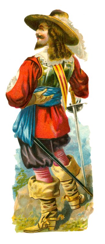 Cavalier czasów króla Karola I autorstwa English School