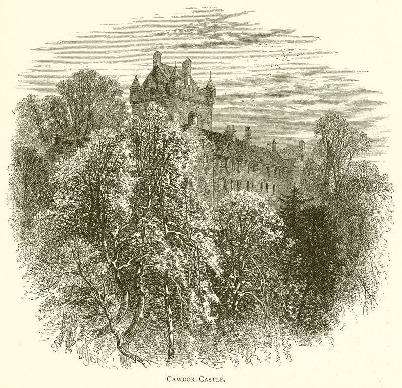Zamek Cawdor autorstwa English School
