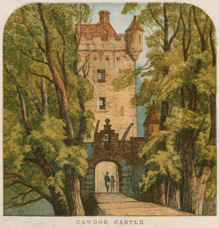 Zamek Cawdor autorstwa English School