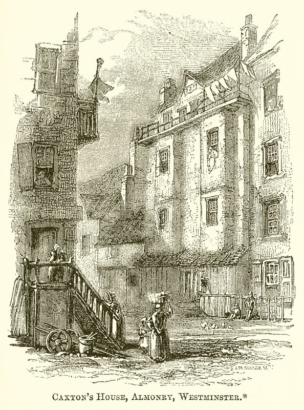 Caxtons House, Almonry, Westminster autorstwa English School