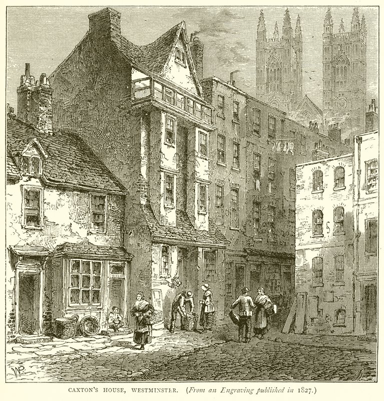 Dom Caxtonów, Westminster autorstwa English School