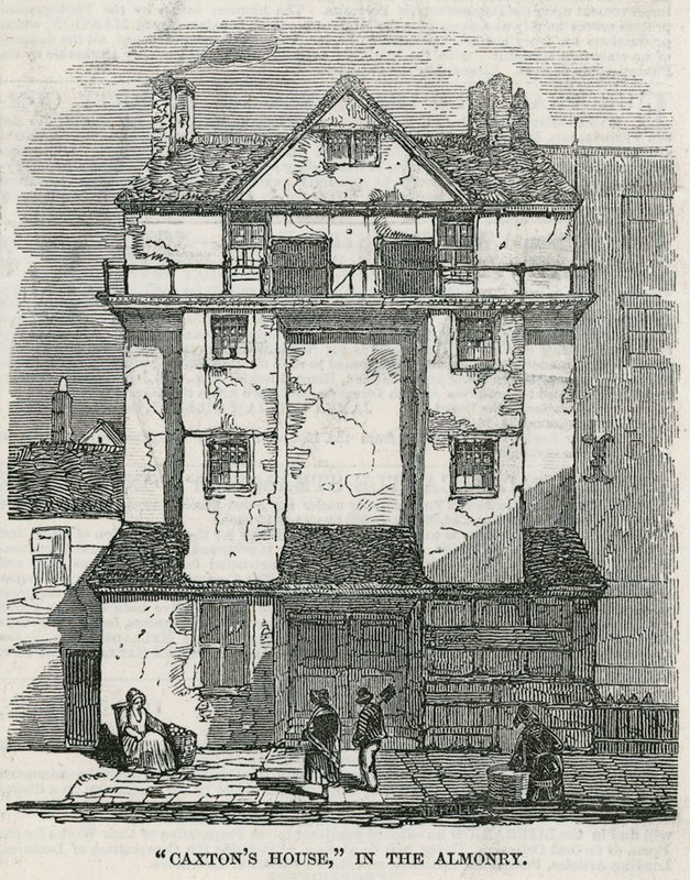 Dom Caxtonów w Almonry autorstwa English School