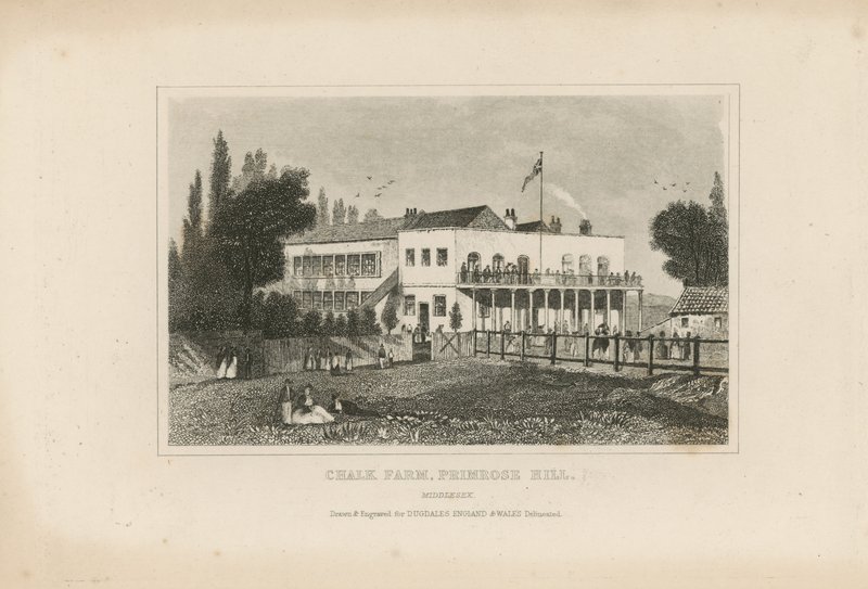 Kreda Farma, Primrose Hill autorstwa English School