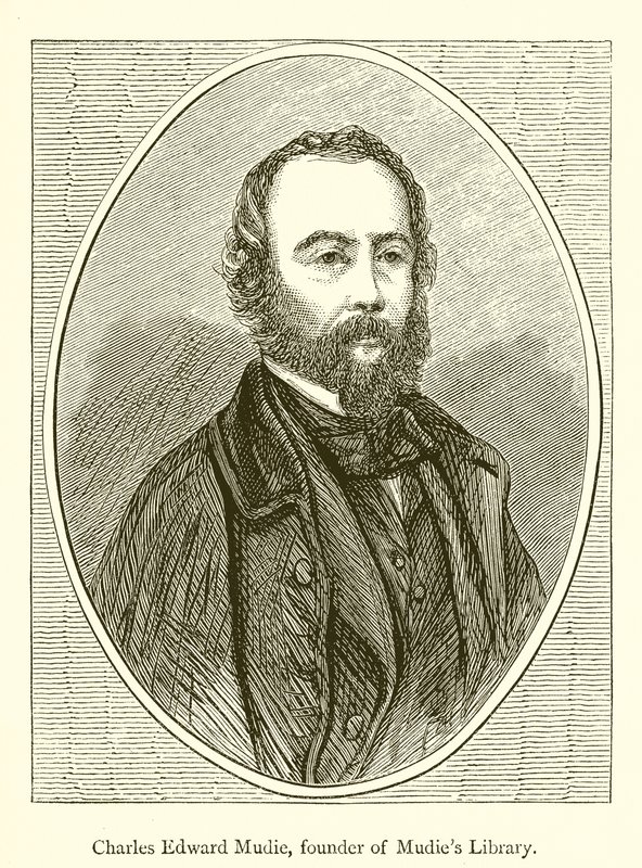 Charles Edward Mudie, założyciel Mudies Library autorstwa English School