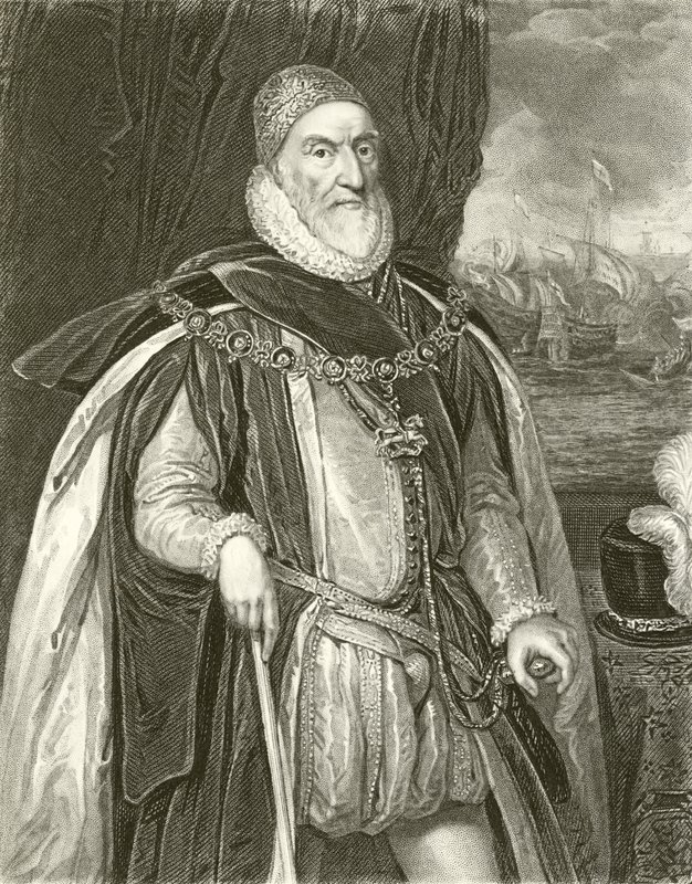Charles Howard, hrabia Nottingham autorstwa English School
