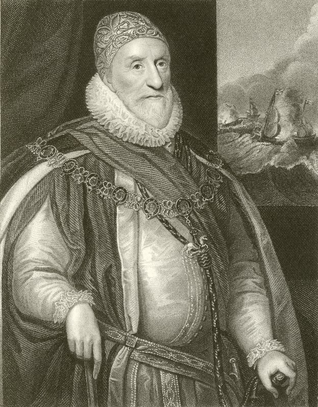 Charles Howard, hrabia Nottingham autorstwa English School