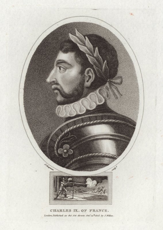 Karol IX z Francji autorstwa English School