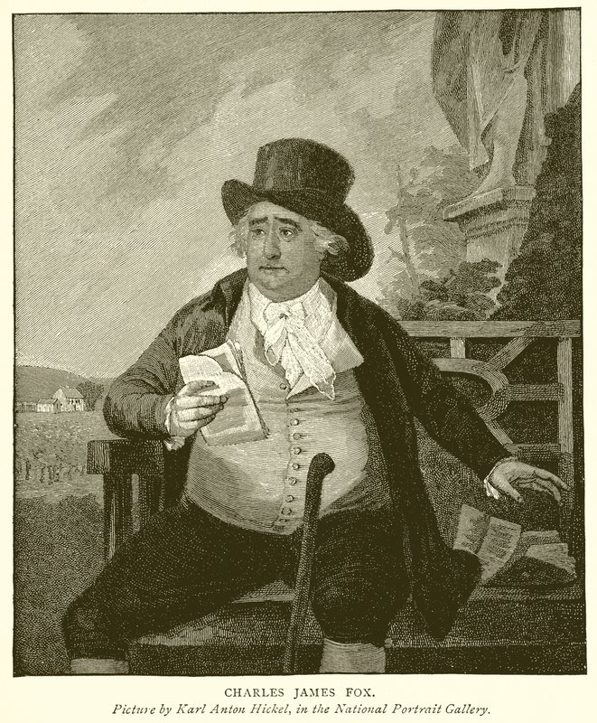Charles James Fox autorstwa English School