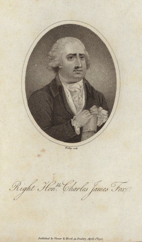 Charles James Fox autorstwa English School
