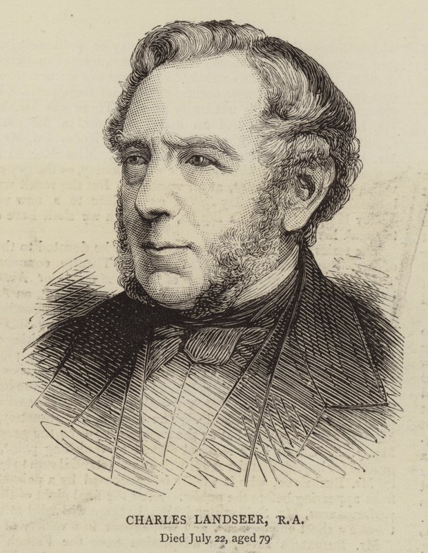 Charles Landseer, RA (grawerowanie) autorstwa English School