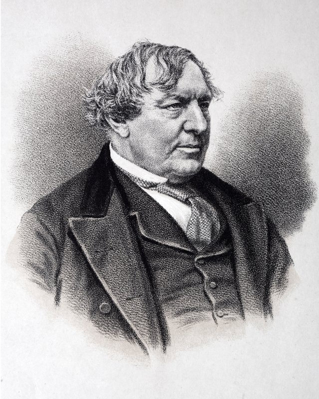 Charles Lever , irlandzki powieściopisarz (grafika) autorstwa English School