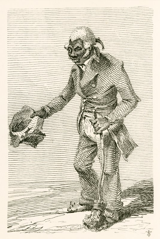 Charles MGee, notoryczny czarny człowiek autorstwa English School