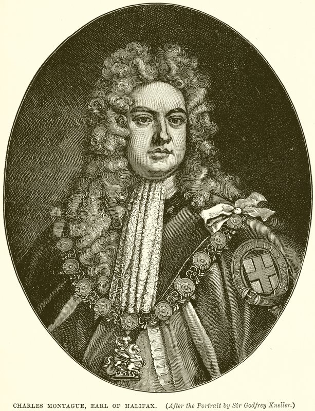 Charles Montague, hrabia Halifax autorstwa English School