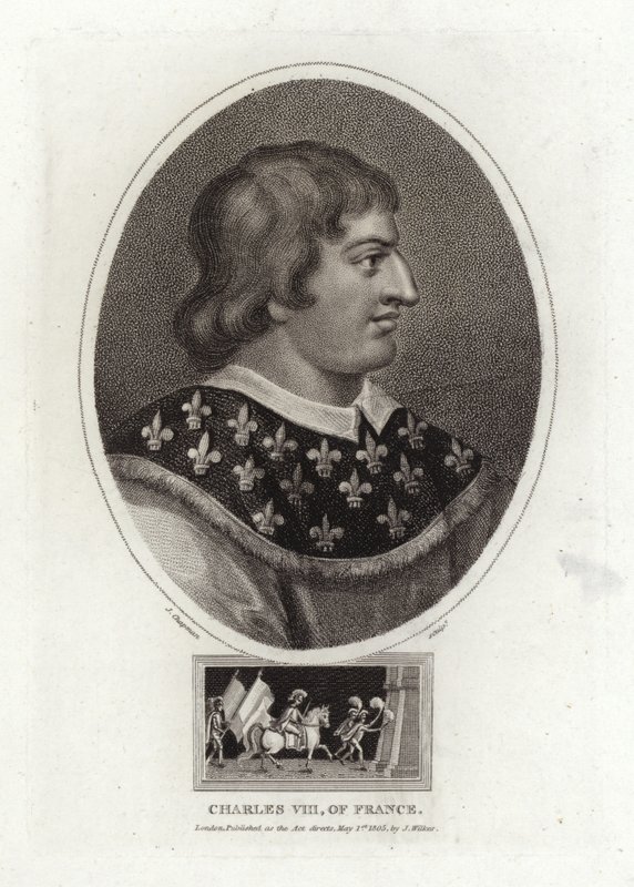 Karol VIII z Francji autorstwa English School