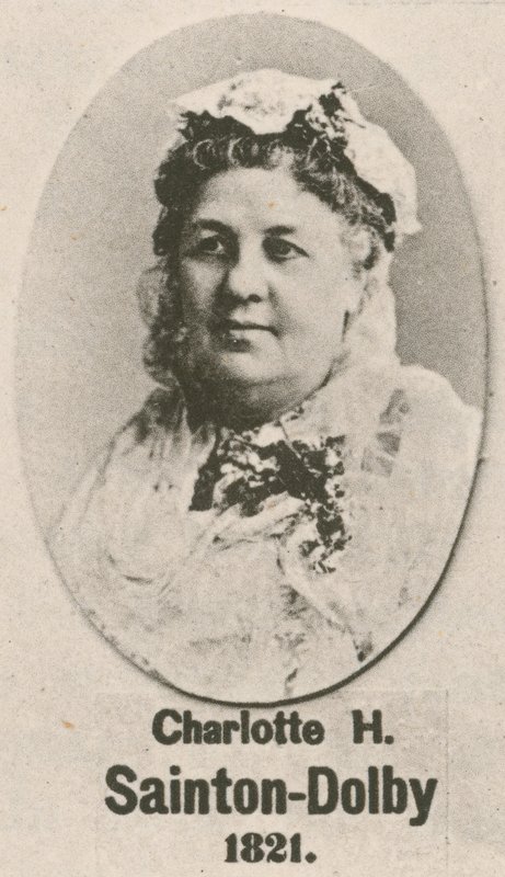 Charlotte H Sainton Dolby (grawerowanie) autorstwa English School