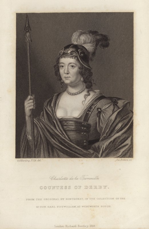 Charlotte de la Tremouille autorstwa English School