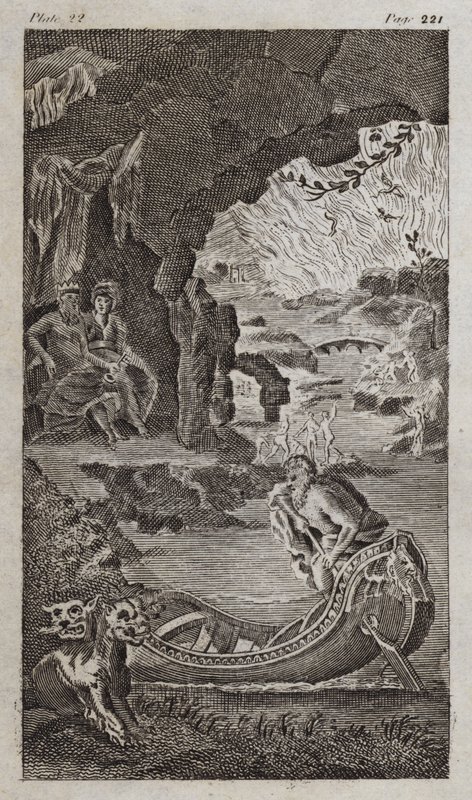 Charon (grawerunek) autorstwa English School