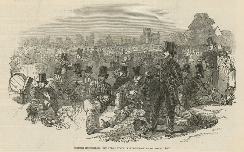 Podekscytowanie Chartist autorstwa English School