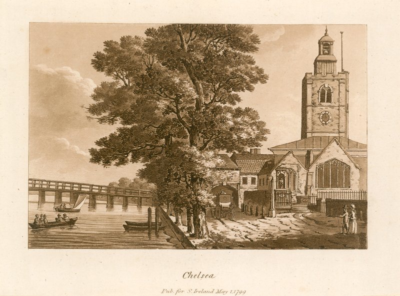 Kościół Chelsea autorstwa English School