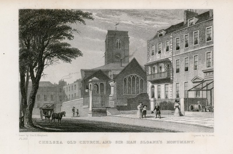 Kościół Chelsea autorstwa English School
