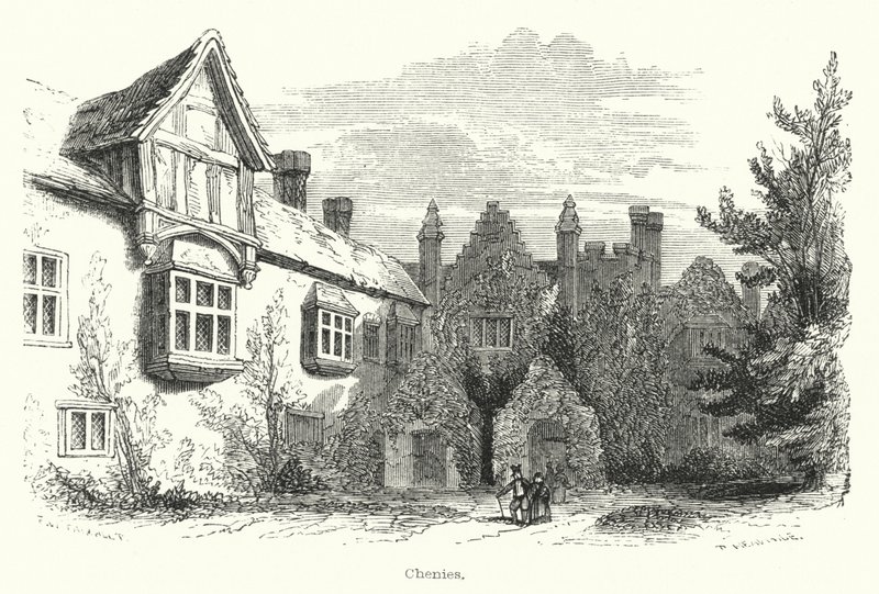 Chenies (grawerowanie) autorstwa English School