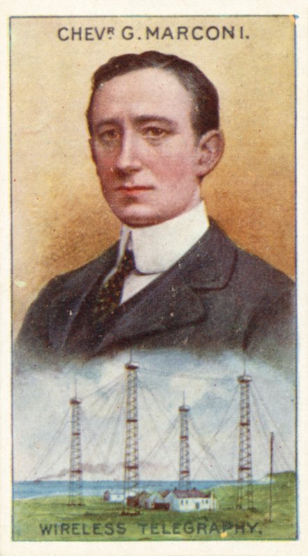 Kawaler Guglielmo Marconi, Telegrafia bezprzewodowa autorstwa English School