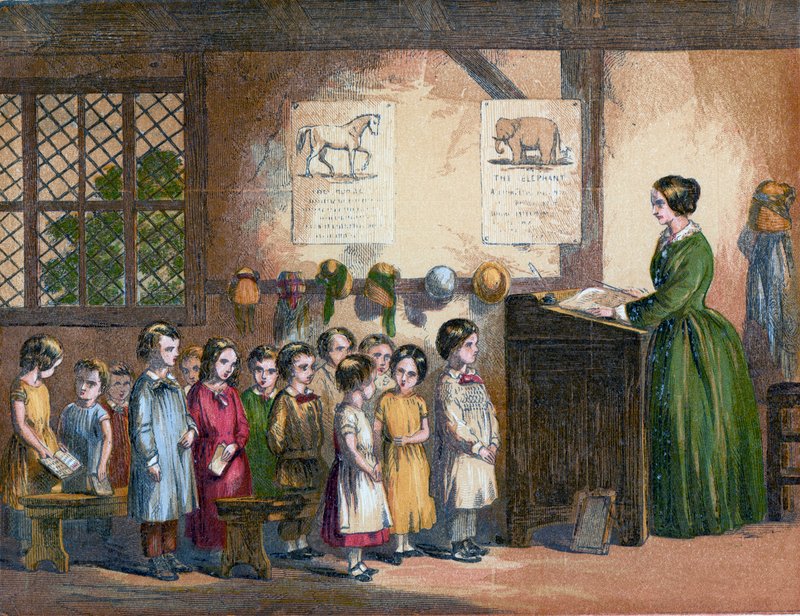 Dzieci szukające błogosławieństwa autorstwa English School