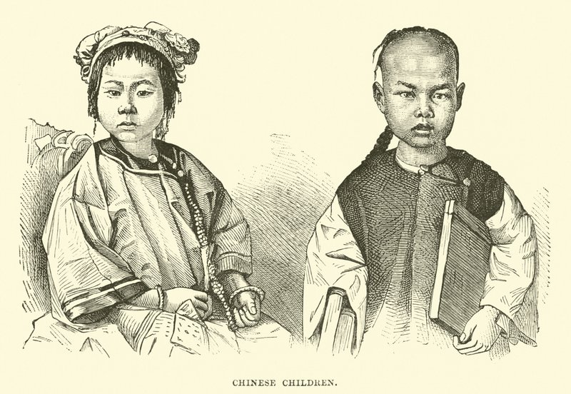 chińskie dzieci autorstwa English School