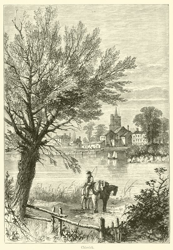 Chiswick (grawerowanie) autorstwa English School