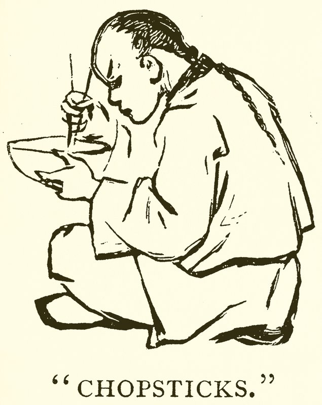 Pałeczki do jedzenia autorstwa English School