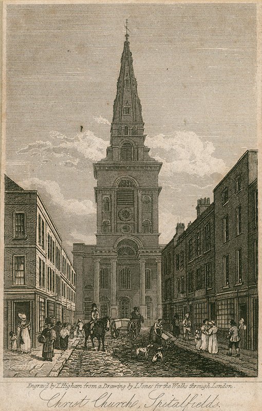 Kościół Chrystusa, Spitalfields, Londyn autorstwa English School