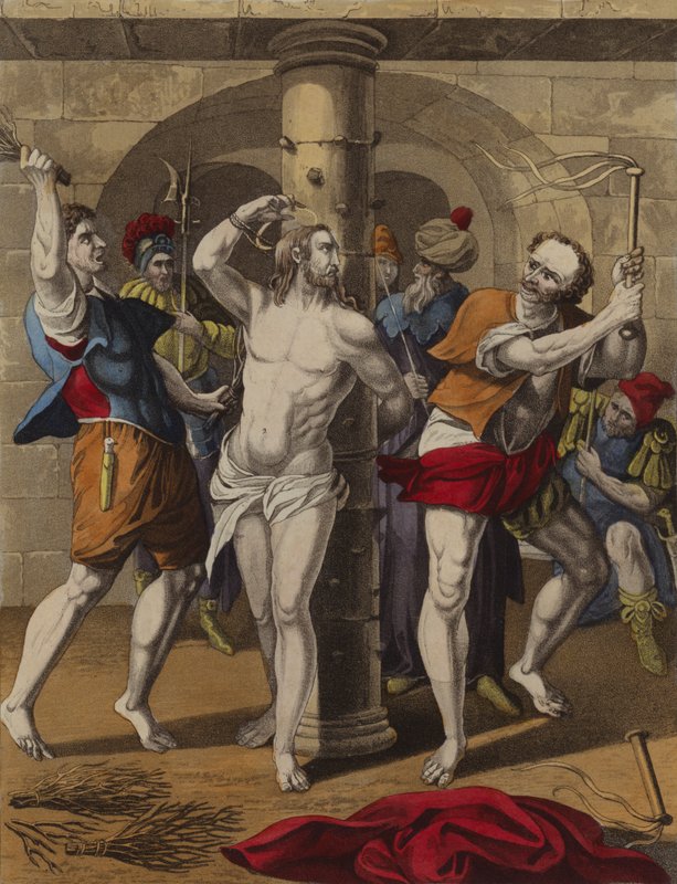 Chrystus biczowany (kolor lito) autorstwa English School