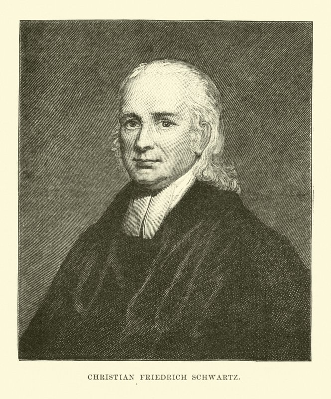 Christian Friedrich Schwartz autorstwa English School