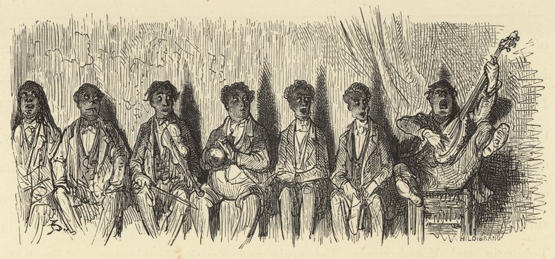 Christies Minstrels autorstwa English School